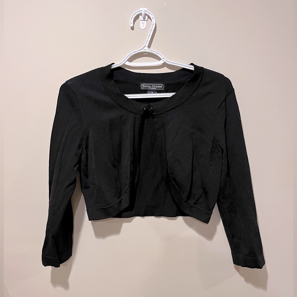 Ladies black bolero